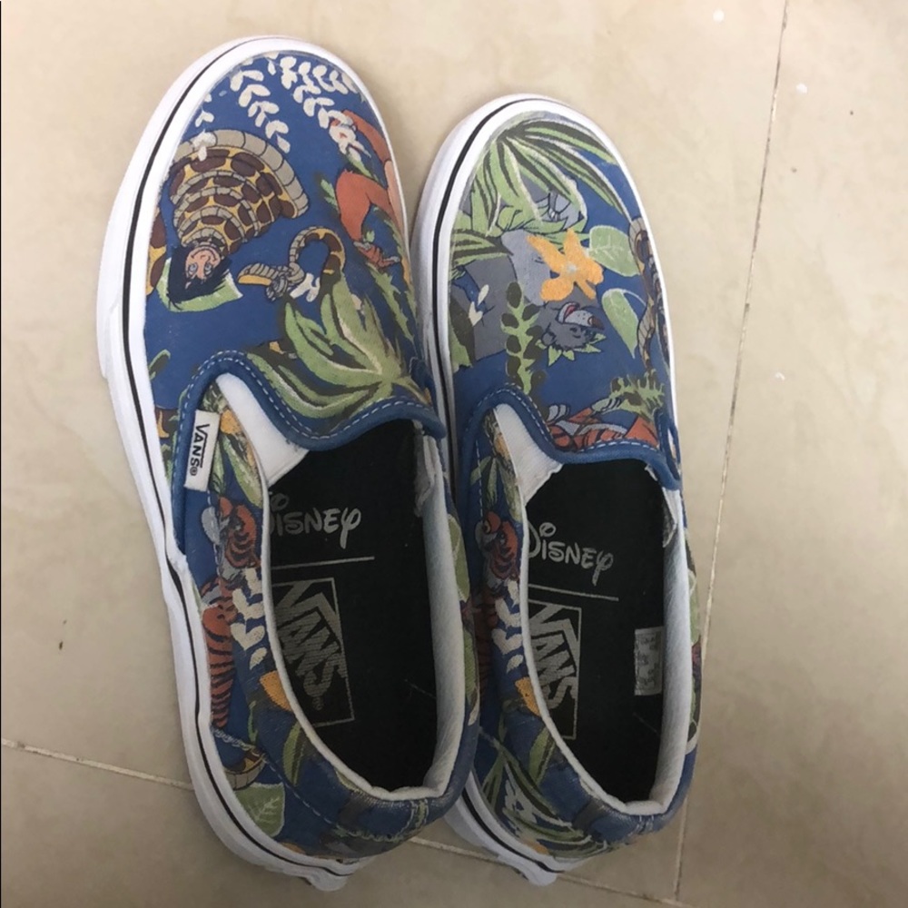 Disney Vans Jungle Book slip on shoes